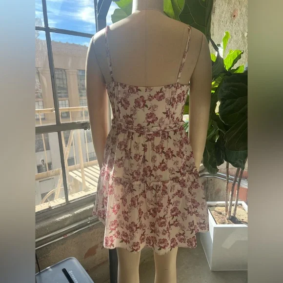In The Roses Ruffled Mini Dress - Picture 8 of 9